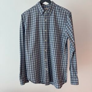 Faherty Men Shirt - Cherry Hill Plaid (Medium)